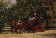 Thomas Eakins fairman rogers fyrspann Germany oil painting artist
